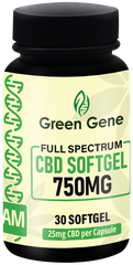 CBD Soft Gel Capsules - Full Spectrum Vitamins 750MG