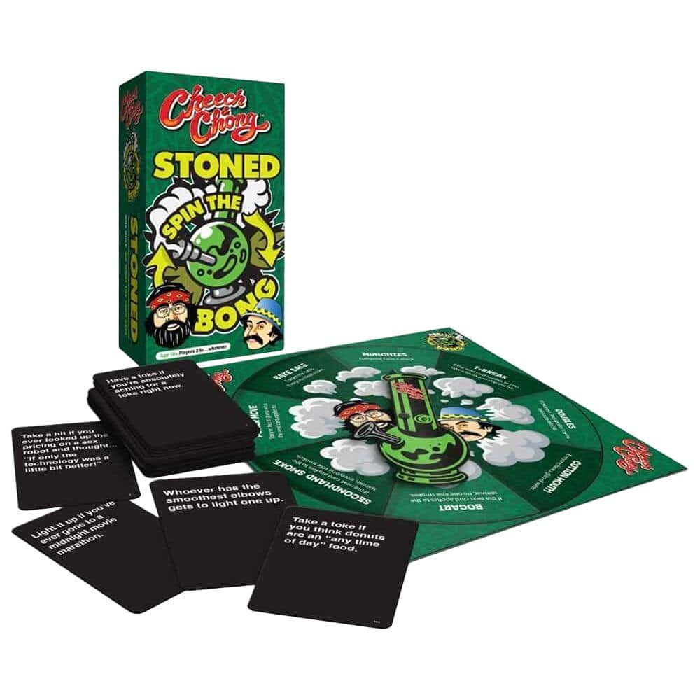 Cheech & Chong Stoned Spin The Bong Board Game - Discreet Smoker
