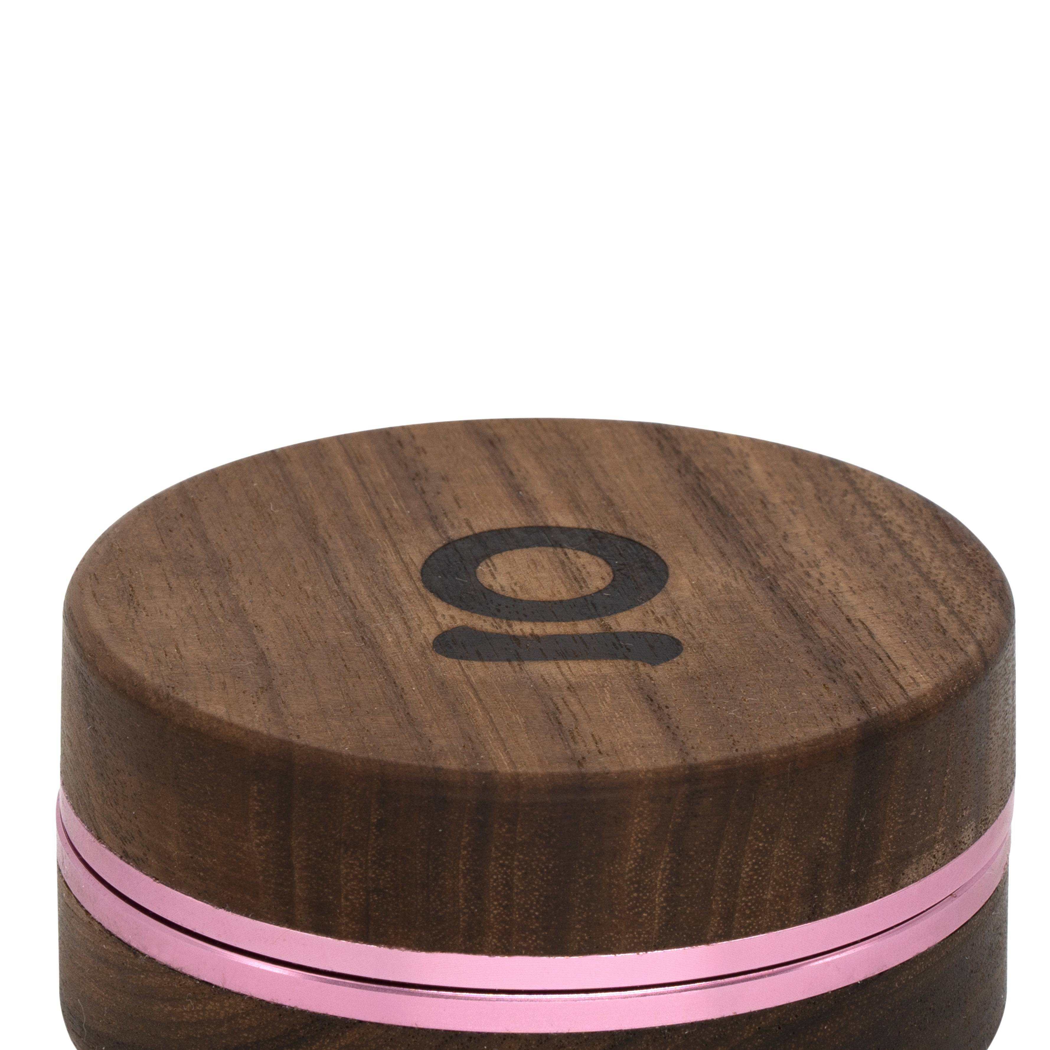 ONGROK 3 Inch, 2-Piece Walnut Grinder - Discreet Smoker