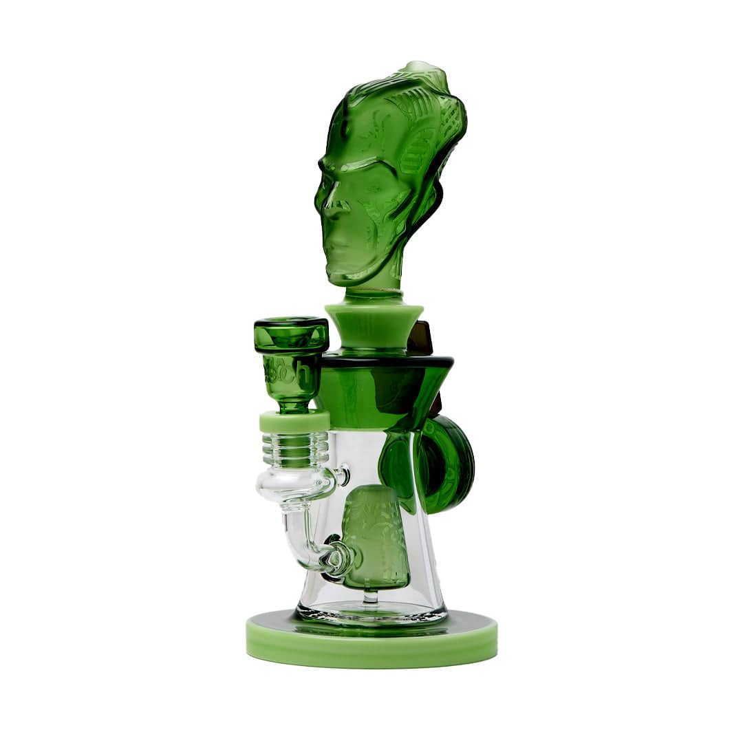 Cheech Glass 10" The Conscious Guru Water Pipe - Discreet Smoker