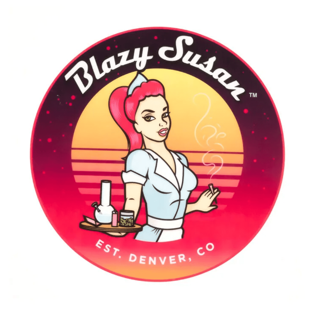 Blazy Susan 8"  Dab Pads - Discreet Smoker