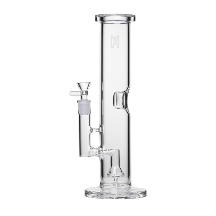 Human Grade 12" Tube Water Pipe, Clear