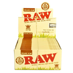 Raw Organic Hemp Rolling Papers - Discreet Smoker