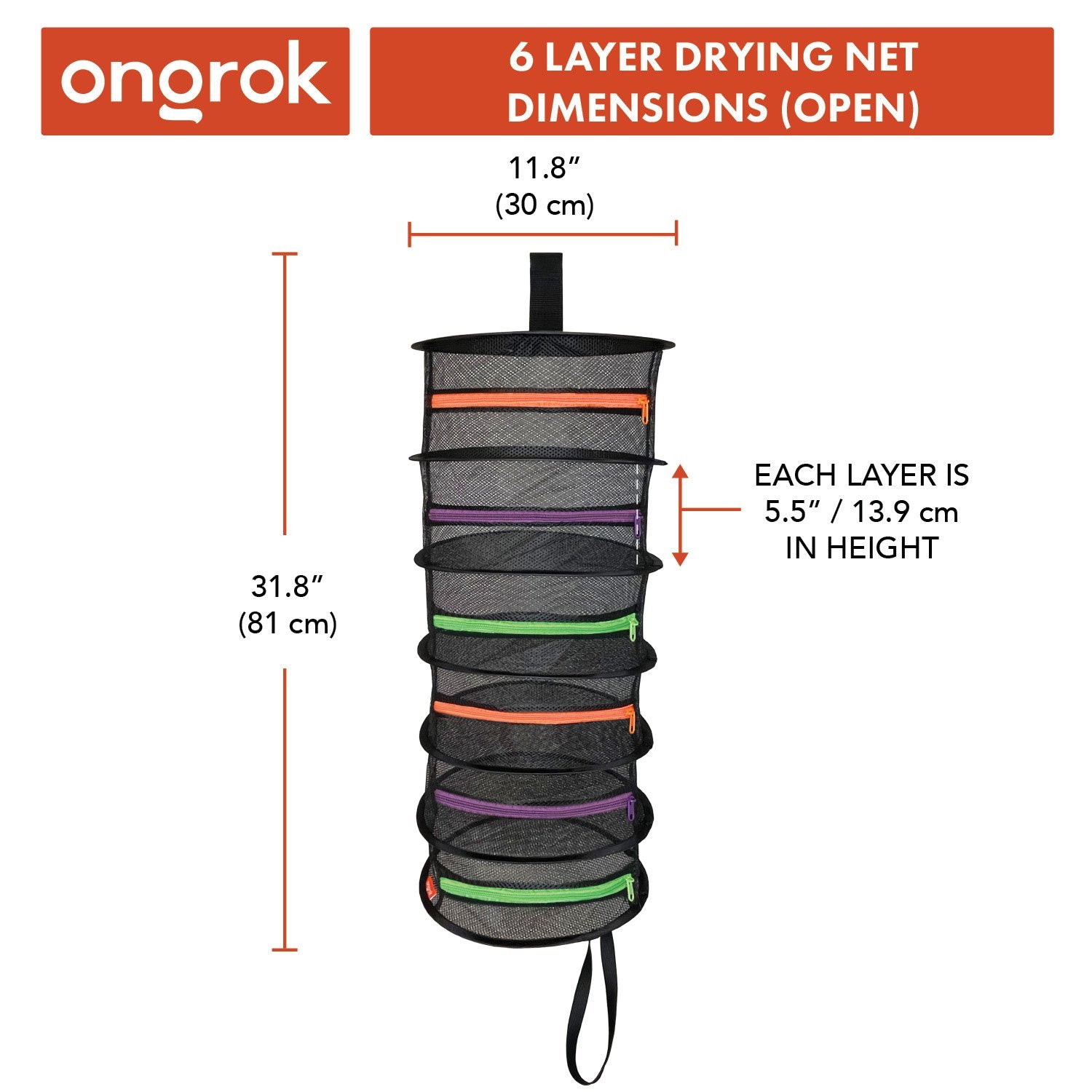 Ongrok Mesh Drying Net