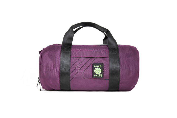 Dime Bags Duffle Tube Bag, Plum