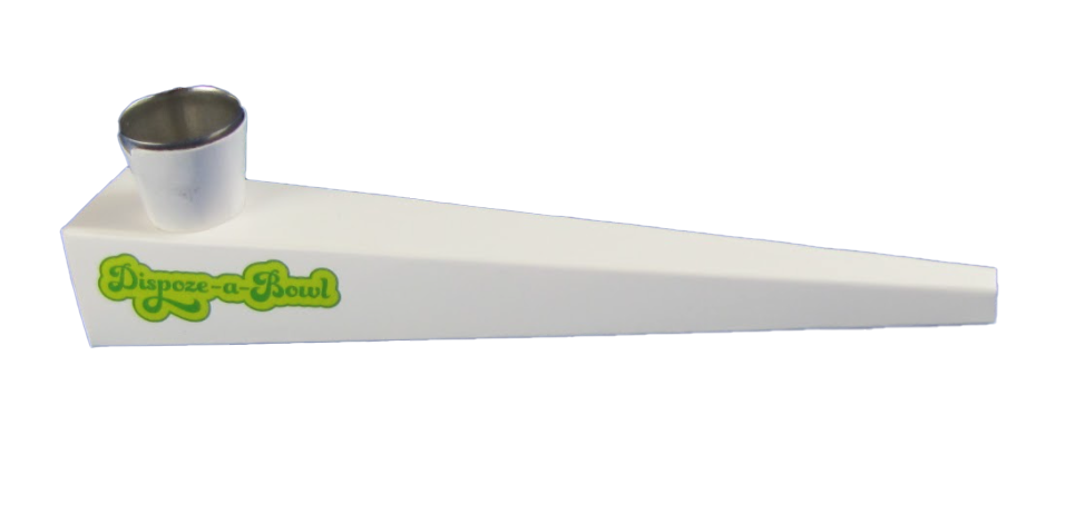 Dispoze-a-Bowl® 25-PACK Smoking Pipes - Lightweight, Discreet and Travel Friendly - Discreet Smoker