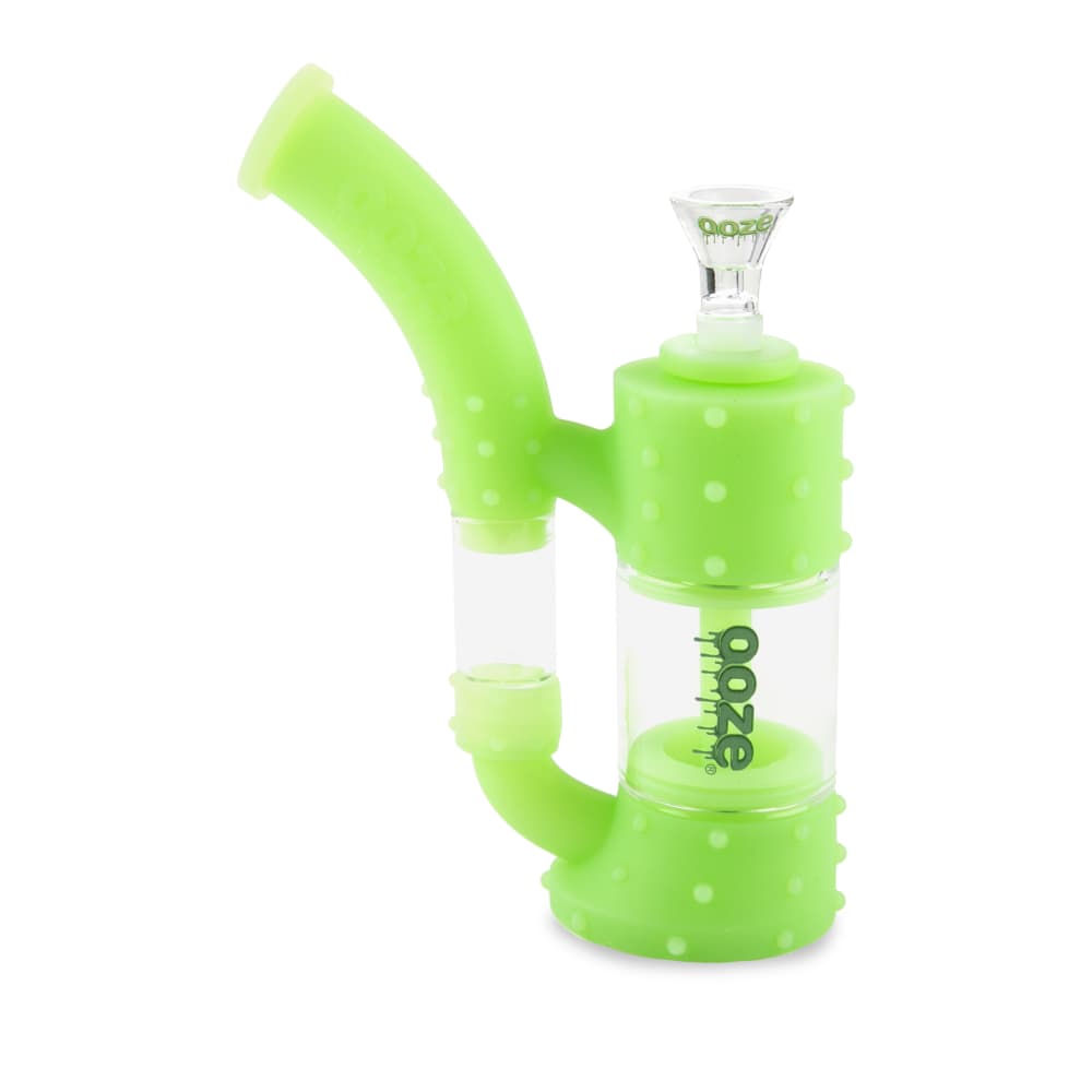 Ooze Stack Pipe Silicone Bubbler - Discreet Smoker
