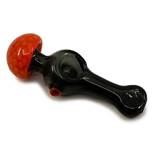 Glass Hand Pipe - Mushroom Head (5") - Discreet Smoker