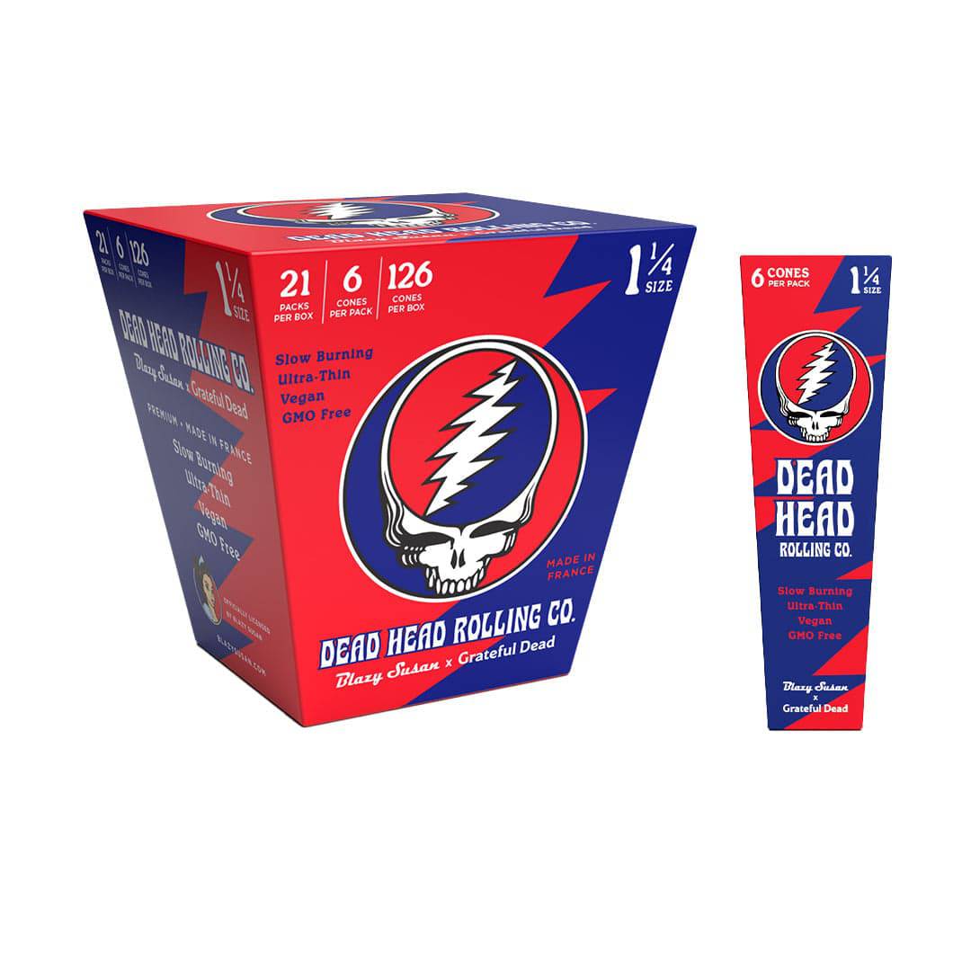 Blazy Susan x Grateful Dead Cones - Discreet Smoker