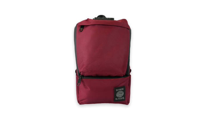 Dime Bgas Don with Lock Bag, Smell-Proof Oxblood