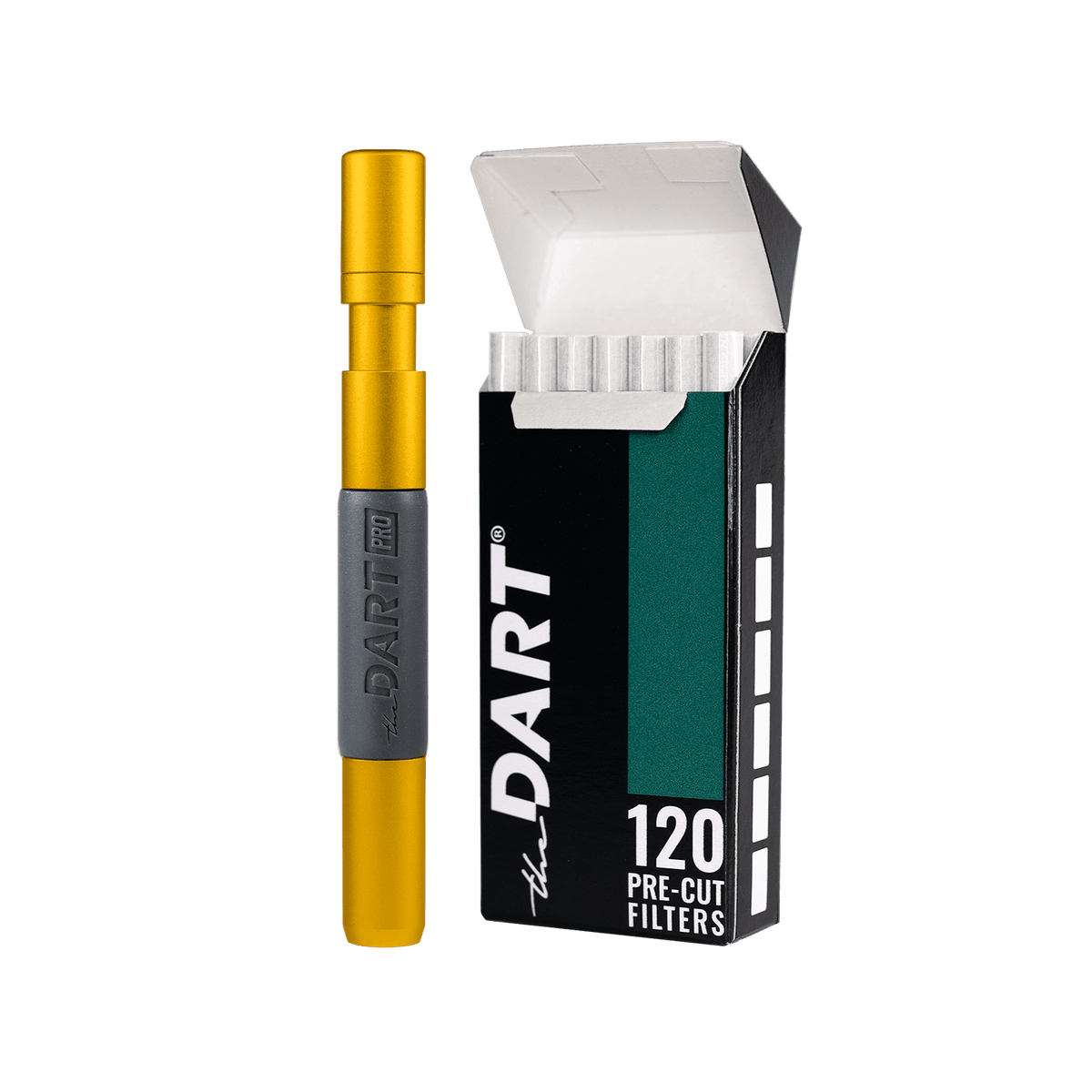 DART Pro One Hitter (Gold) - Discreet Smoker