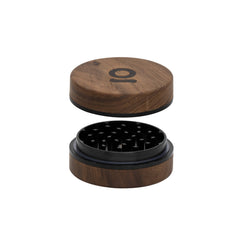 ONGROK 3 Inch, 2-Piece Walnut Grinder - Discreet Smoker