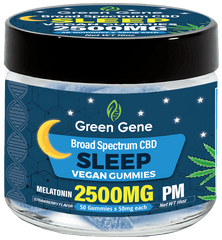 Green Genie Organic CBD Infused Mood Based Vegan Gummies - (625MG - 2500MG) - Discreet Smoker