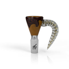 MARTINI SPLASH HORN PULL BONG SLIDE - Discreet Smoker