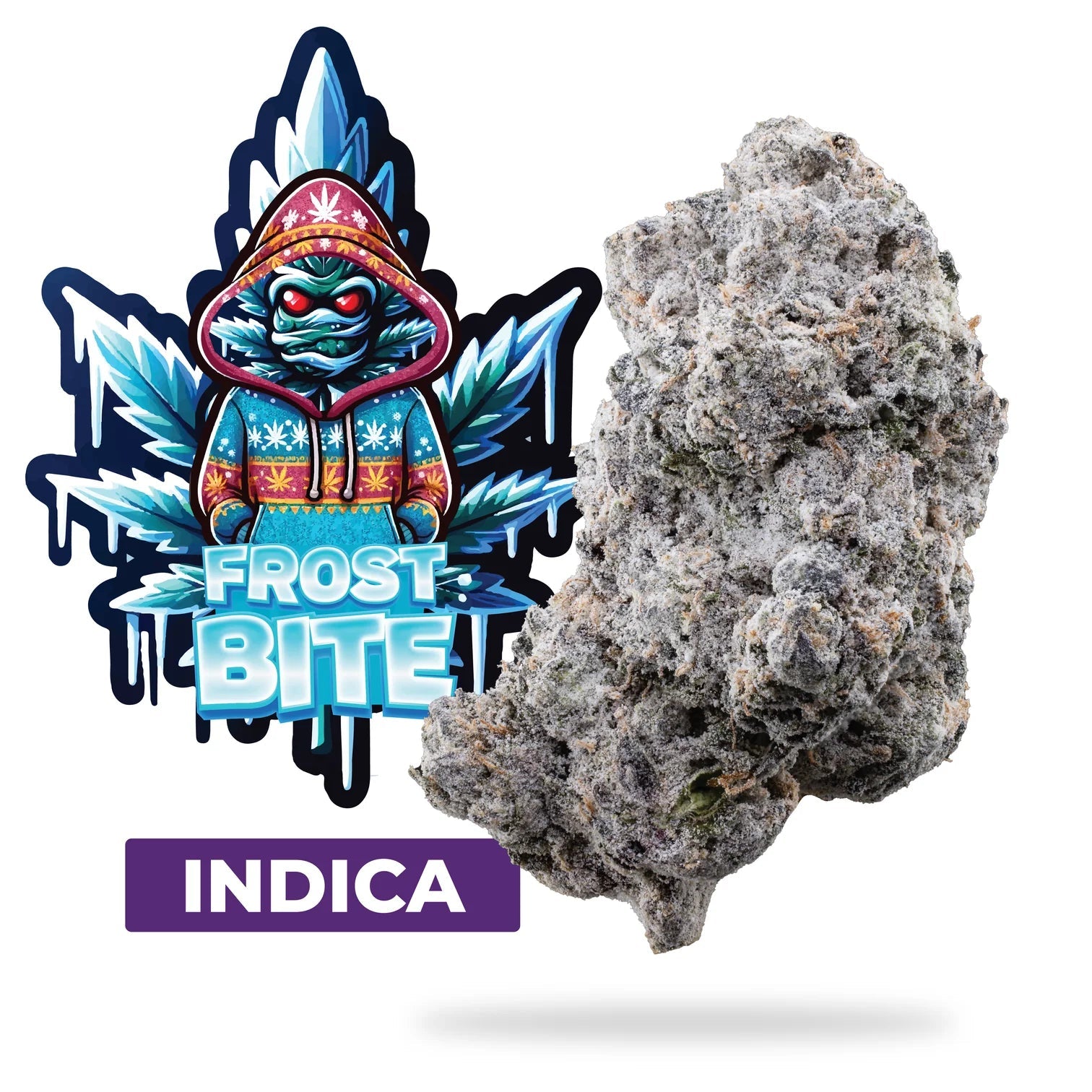 THCA FLOWER - XHALE - SNOWCAPS - 3.5G - Discreet Smoker