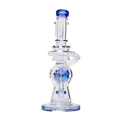 Human Grade 7" Swiss Rig Water Pipe - Discreet Smoker