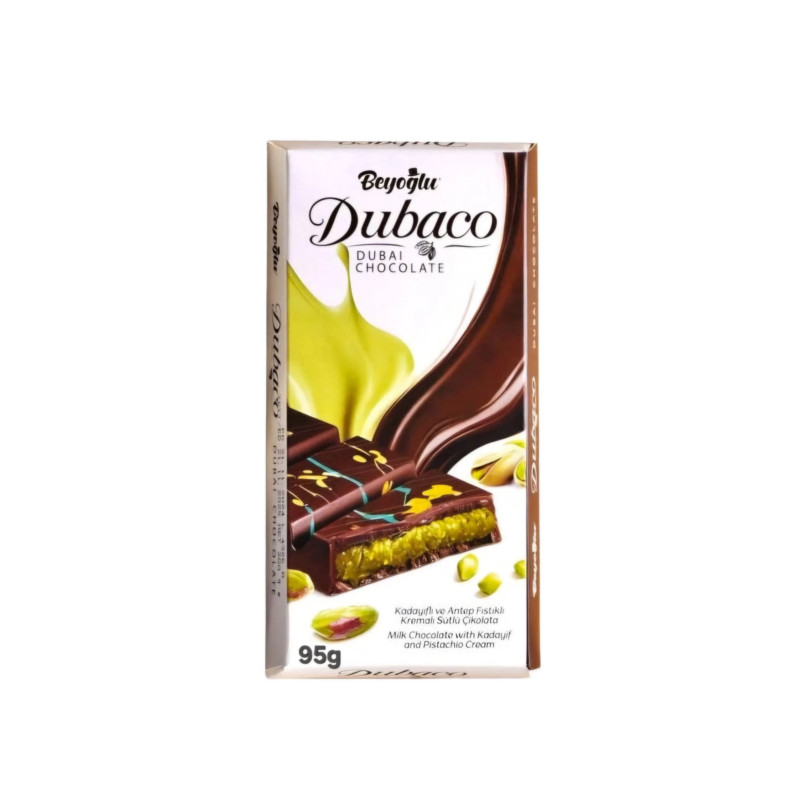 Dubaco Dubai Chocolate 95g (TURKEY) - Discreet Smoker