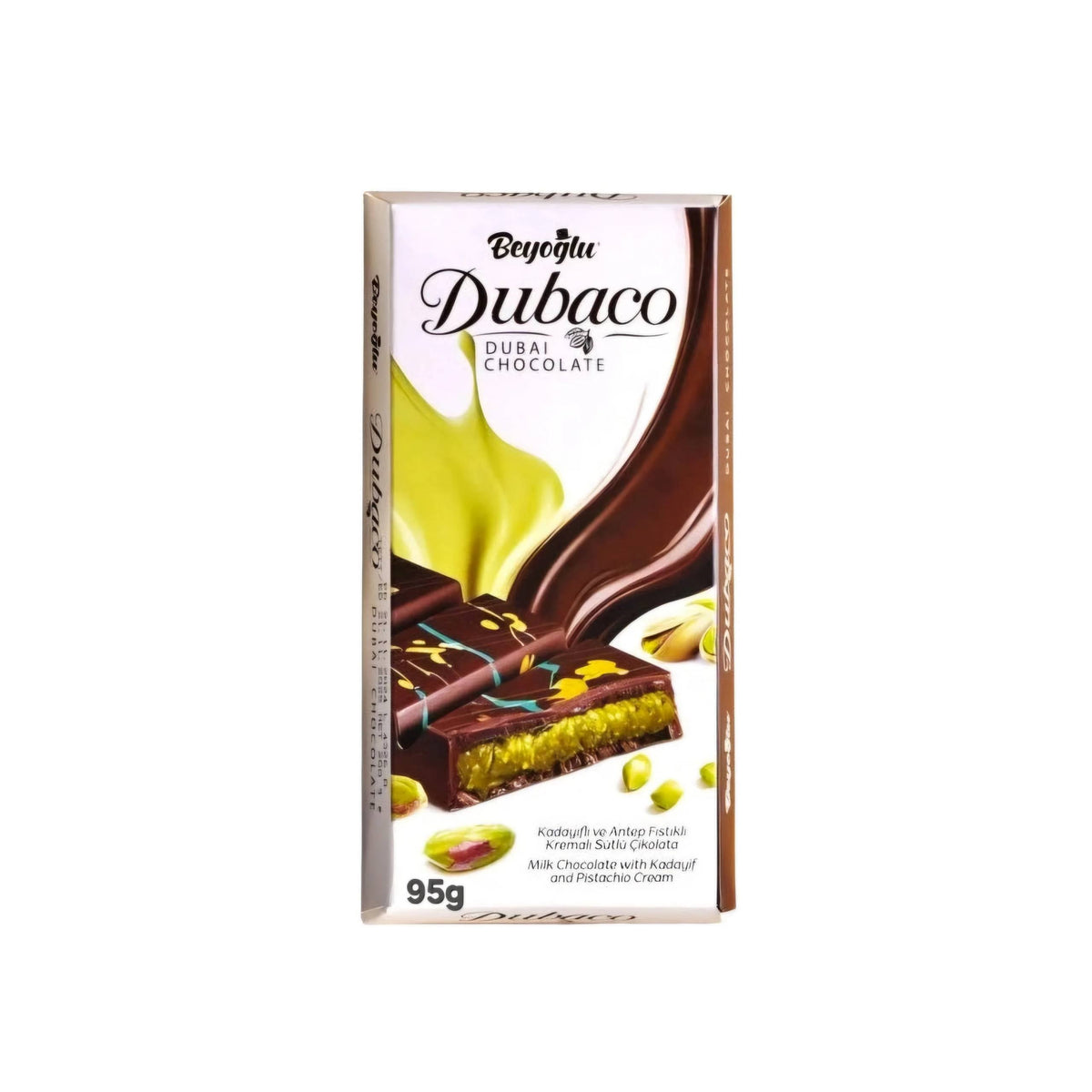 Dubaco Dubai Chocolate 95g (TURKEY) - Discreet Smoker