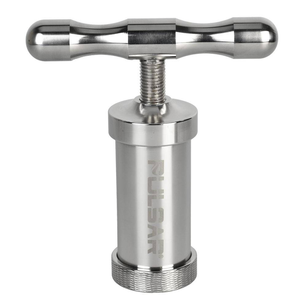 Pulsar Stainless Steel Pollen T-Press - Discreet Smoker