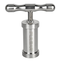 Pulsar Stainless Steel Pollen T-Press - Discreet Smoker