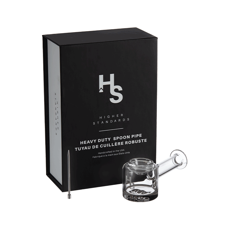 Higher Standards Heavy Duty Spoon Pipe - Discreet Smoker