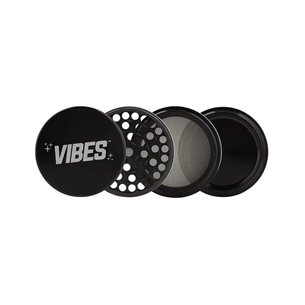 Vibes 4-Piece Grinder - Discreet Smoker