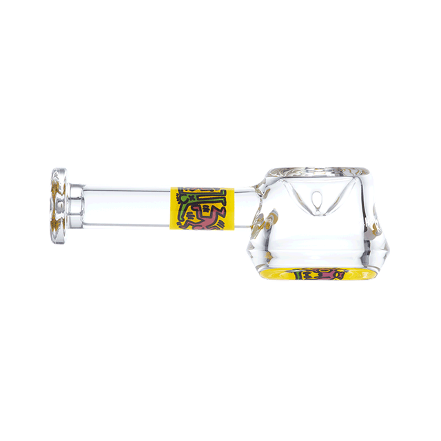 K. Haring Glass Spoon Pipe - Discreet Smoker