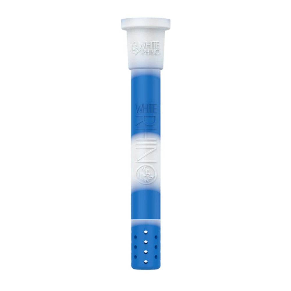 White Rhino Adjustable Silicone Downstem - Discreet Smoker