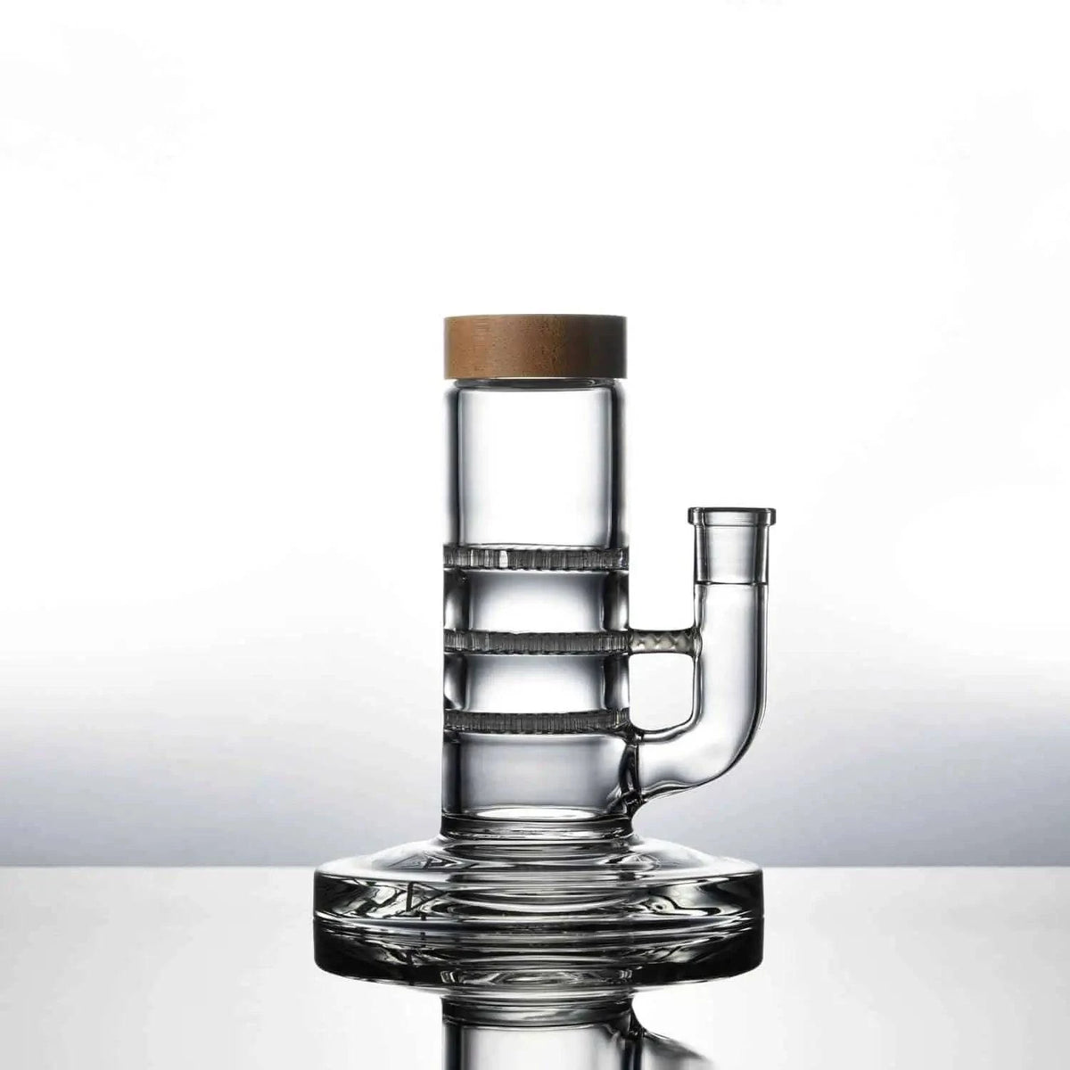 Vitae Glass 16" T.H.C Bong (Triple Honey Comb) - Discreet Smoker