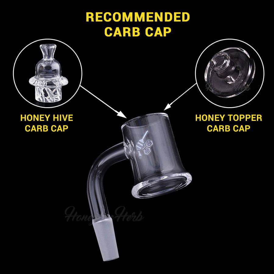 HONEY MUG QUARTZ BANGER - 90° DEGREE | YL - Discreet Smoker