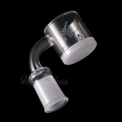 HONEY & MILK XL BEVEL QUARTZ BANGER - 90° DEGREE | YL - Discreet Smoker