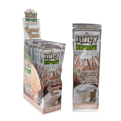 Juicy Jays Terp Enhanced Hemp Wraps 2pk Pouch 25ct POP Display - Discreet Smoker