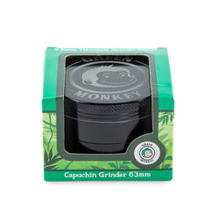 Green Monkey Grinder - Capuchin 4pc - 63mm - Discreet Smoker