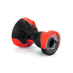 Silicone Carb Cap With Glass Bowl Screen - Discreet Smoker