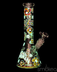 Cheech & Chong 10" Tie Dye Glow-in-the-Dark Bong - Discreet Smoker