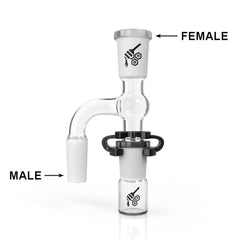 CLASSIC GLASS RECLAIM CATCHER - Discreet Smoker