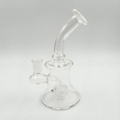EXTENDED ROUND MOUTHPIECE MATRIX PERC RIG - Discreet Smoker