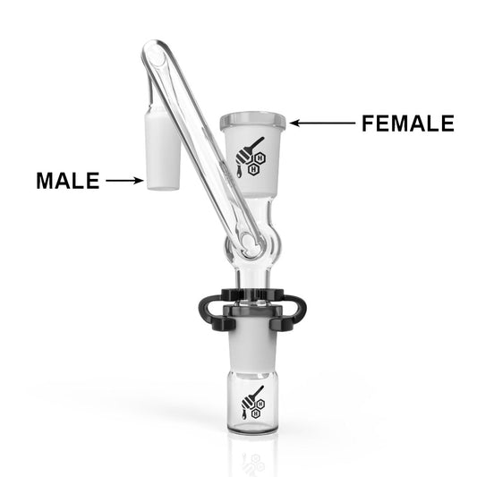 DROP DOWN GLASS RECLAIM CATCHER - Discreet Smoker