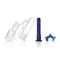 RECYCLER ASH CATCHER WITH DOWNSTEM - Discreet Smoker
