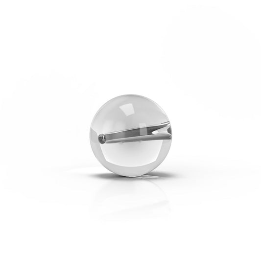 XL MARBLE CARB CAP WITH HOLE - Discreet Smoker