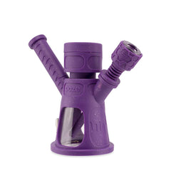 Ooze Hyborg Silicone Glass 4-in-1 Hybrid Water Pipe and Nectar Collector - Discreet Smoker