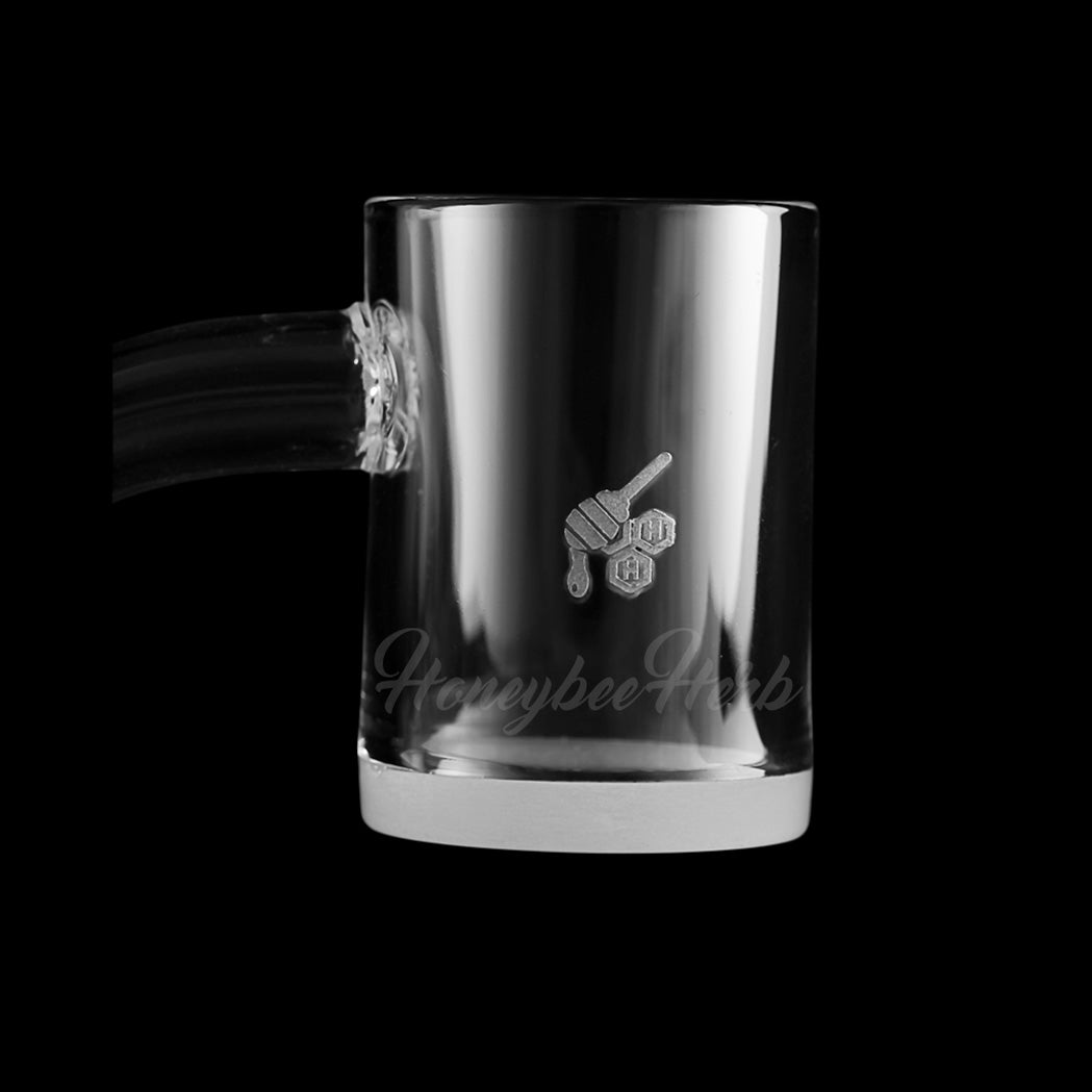 HONEY & MILK QUARTZ BANGER - 45° DEGREE | YL - Discreet Smoker