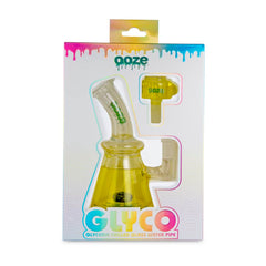 Ooze Glyco Bong Glycerin Chilled Glass Water Pipe - Discreet Smoker
