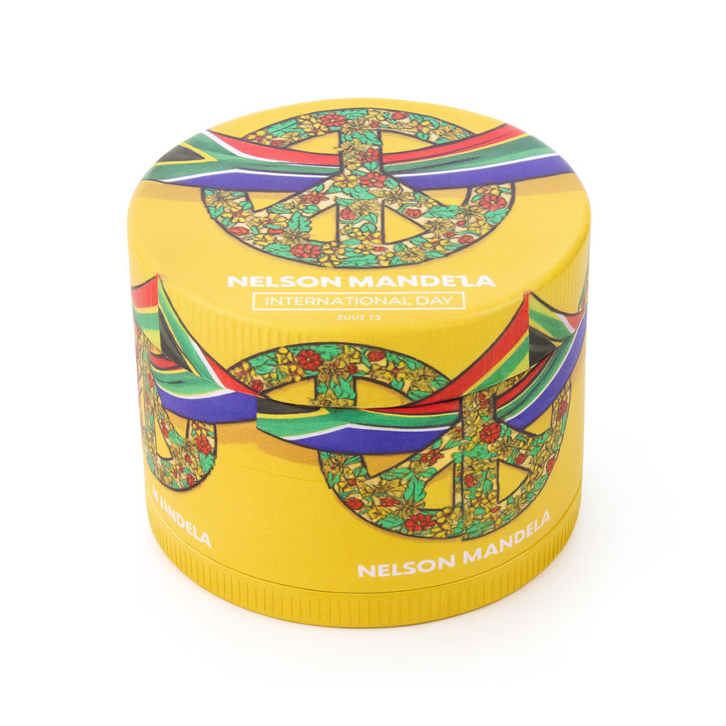 COLORFUL PSYCHEDELIC PEACE SYMBOL 4-PIECE GRINDER - Discreet Smoker