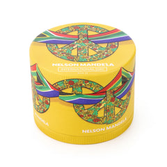 COLORFUL PSYCHEDELIC PEACE SYMBOL 4-PIECE GRINDER - Discreet Smoker