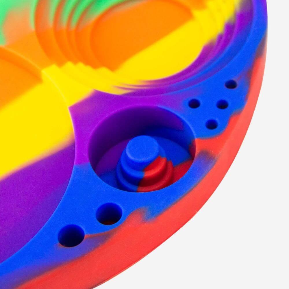 Color Silicone Dab Tray