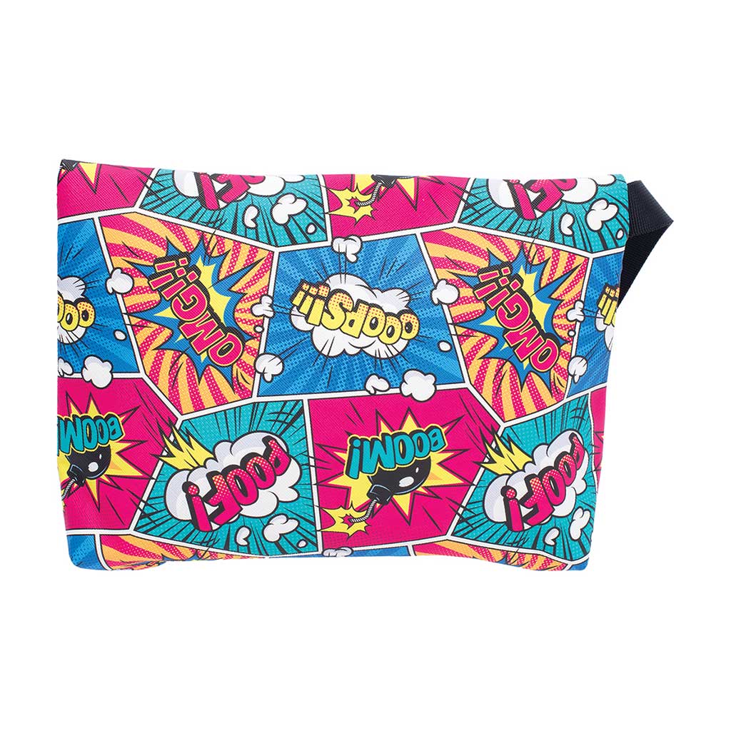 11IN X 7.5IN SMELLPROOF BAG - COMIC - Discreet Smoker