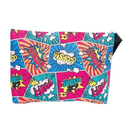 11IN X 7.5IN SMELLPROOF BAG - COMIC - Discreet Smoker