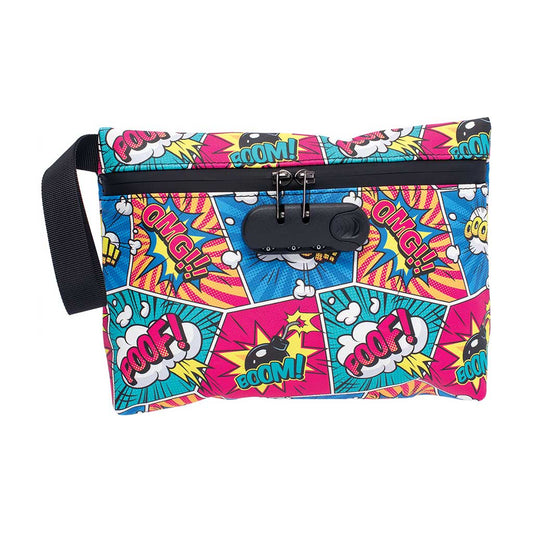 11IN X 7.5IN SMELLPROOF BAG - COMIC - Discreet Smoker