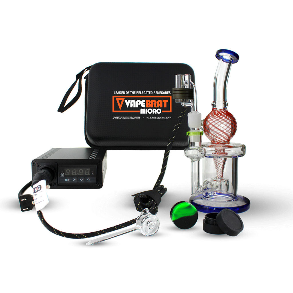 VapeBrat Copa Enail - Micro E-Nail Quartz E-banger Bucket Kit - Discreet Smoker